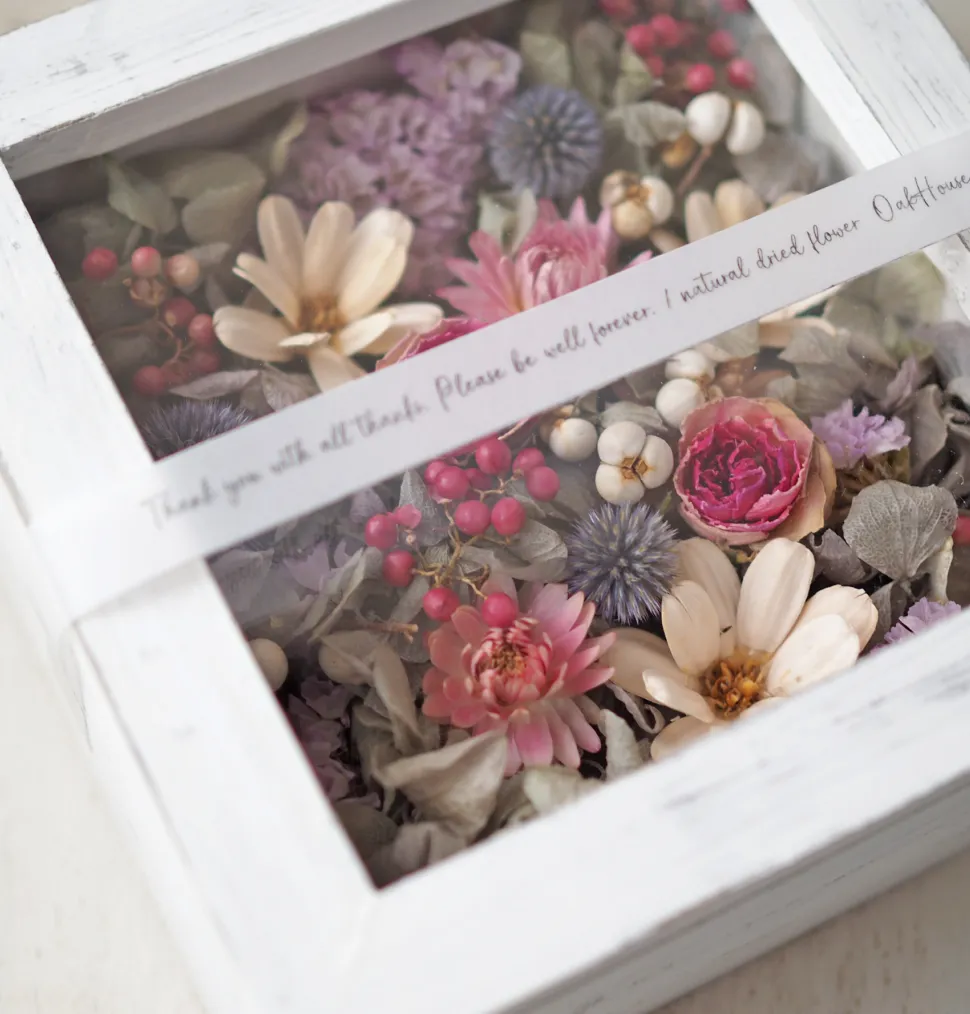 オークハウス 花の保存専門ブランドのメインビジュアル